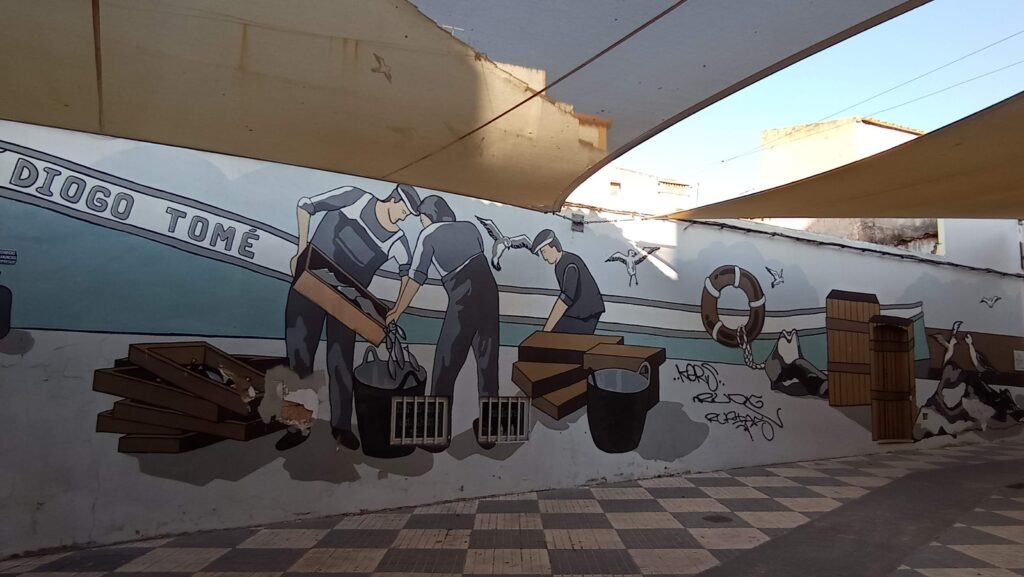 Street art - pomalovaná zeď