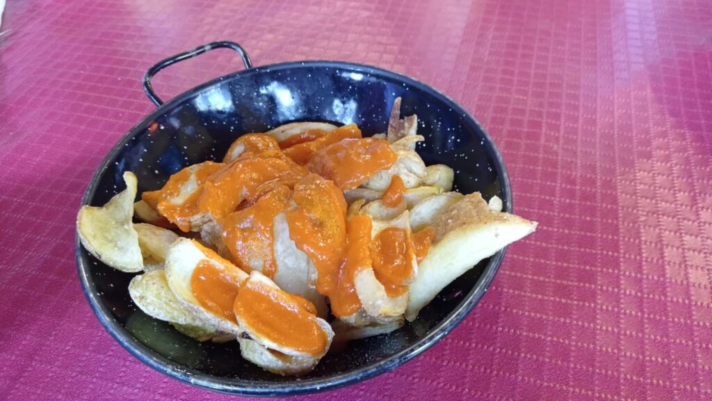 pečené brambory s oranžovou salsou