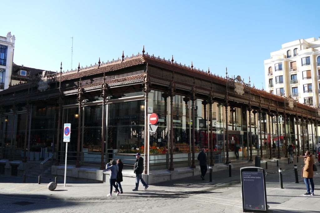 Budova tržnice v Madridu