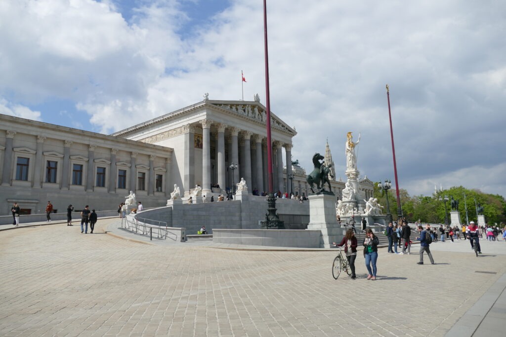 Budova parlamentu ve Vídni