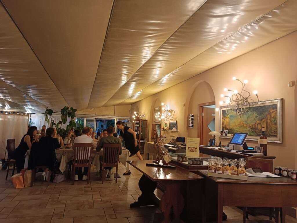 Interiér restaurace