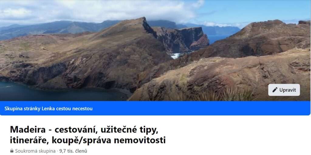 Fb skupina Madeira - cestování, užitečné tipy, itineráře, koupě/správa nemovitosti