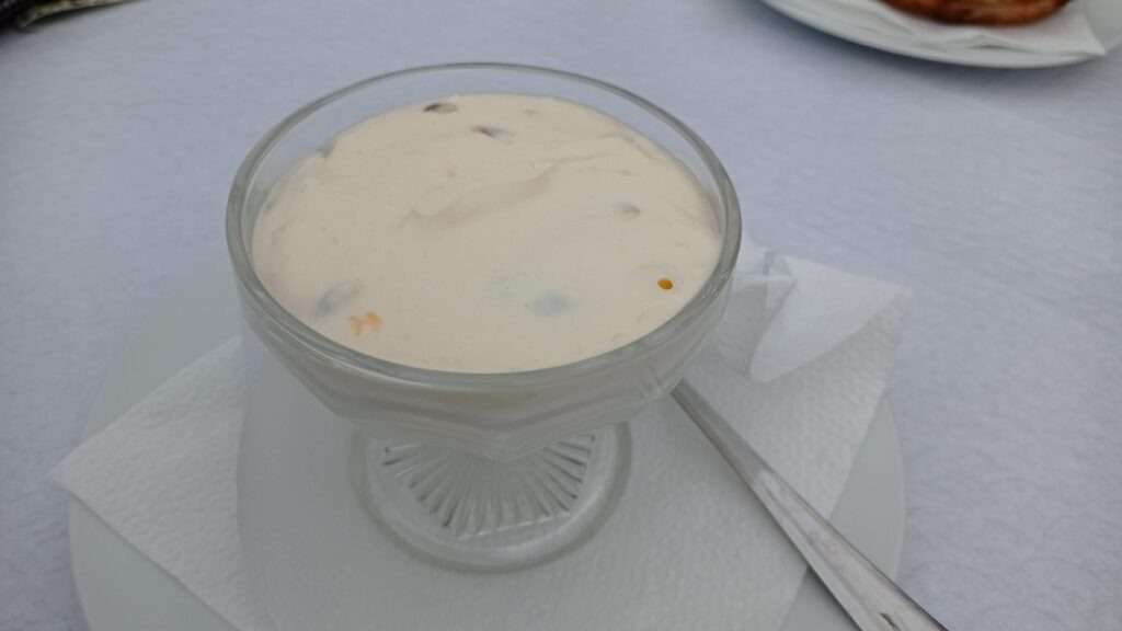 mango mousse