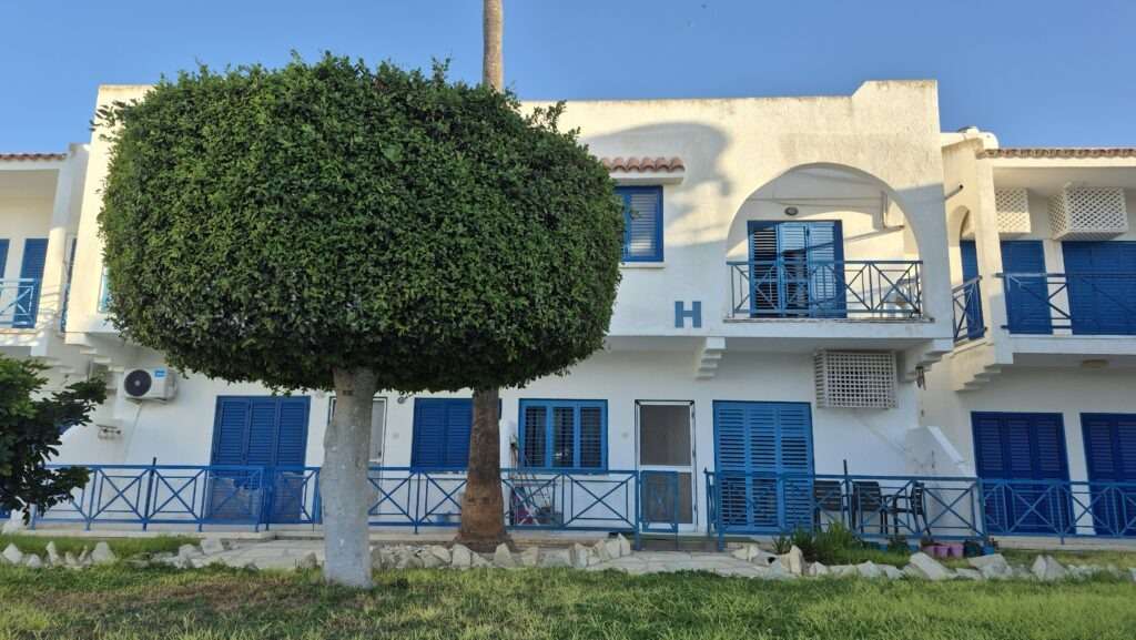 Ubytování v areálu s apartmánovými domy